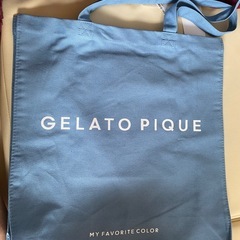 ジェラートピケ　トートバッグの画像