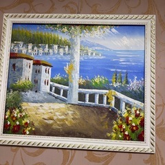 絵画　　　額ありの画像