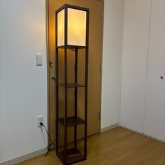 ラック付フロアライトの画像