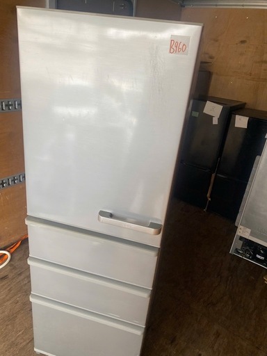 NO B960?福岡市内配送設置無料✨?AQR-36HL-S 冷蔵庫 ミスティシルバー [355L /4ドア /左開きタイプ] 201