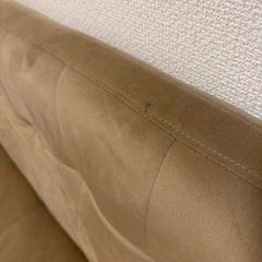 2人用コンパクトソファの画像