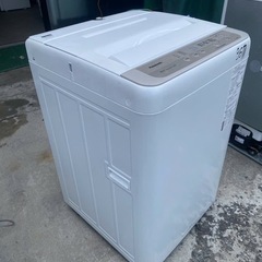 NO B968🌈福岡市内配送設置無料✨🌈パナソニック 全自動洗濯機 洗濯 5kg つけおきコース搭載 シャンパン NA-F50B13の画像