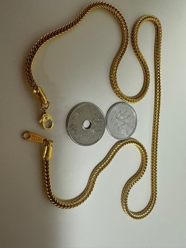 k24 純金ネックレス　26.89g