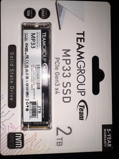 M.2SSD新品未開封