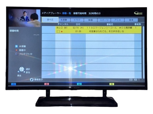 Panasonic 42V型 液晶テレビ TH-42C305 2015年製