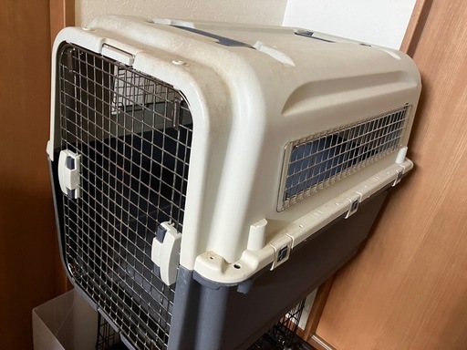 大型犬用 クレート ハードキャリー ペットキャリー 80×45×65cm
