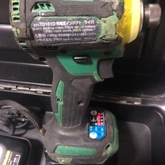 ②マキタ14vインパクトドライバTD161D中古美品オリジナルハウジングの画像