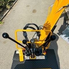 小松PC03-1(ヤンマーB07同じ)■ミニユンボ■即使用可■新品ゴムクローラー■482時間■軽油■動作確認済み■下取り可■茨城発送の画像