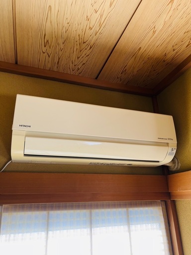 HITACHI 6畳用エアコン 2016年製 工事OK
