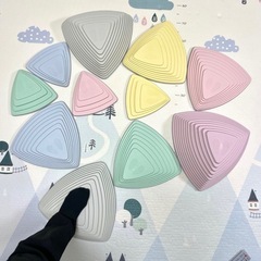 バランスストーン 飛び石 体幹トレーニング 玩具の画像