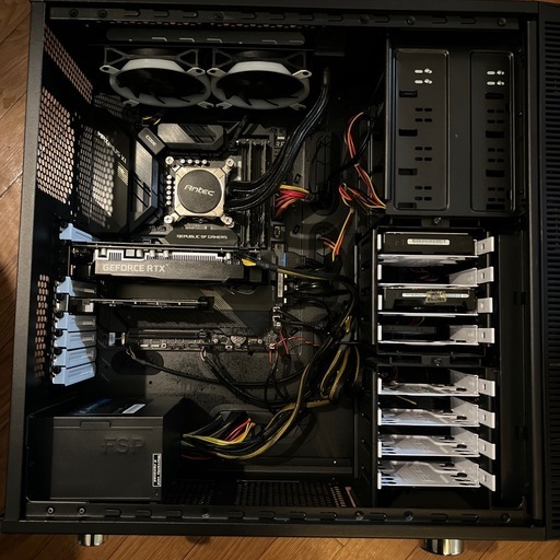 ゲーミングフルタワーApex余裕 ハイスペックFractalDesignレアXL-R2チタン