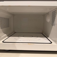 TWINBIRD フラット電子レンジ DR-D257 動作確認済みの画像