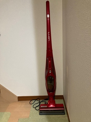 HITACHI PV-BC200 充電式掃除機スティックパールレッド2015年製 (え 