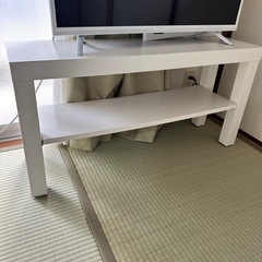 【美品】テレビ台　白色の画像