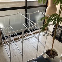 【受け渡し者決定】押入れ収納ハンガーラックの画像