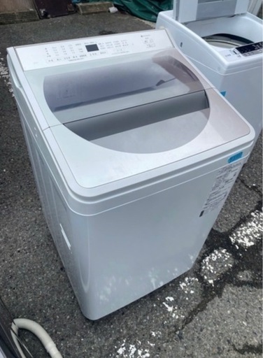 NO B556?福岡市内配送設置無料✨?日立 全自動洗濯機 8kg ホワイト ビートウォッシュ BW-V80E W 洗剤セレクト 大流