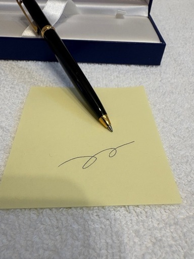新品未使用　廃盤品　WATERMAN ボールペン「ハーモニーブラックGT」希少品