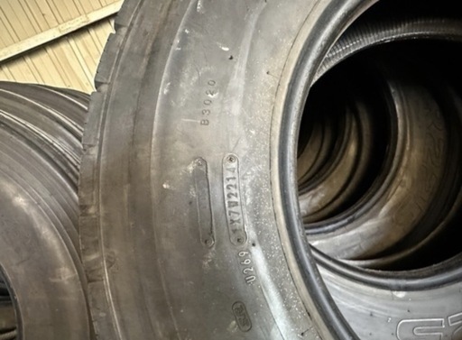 ダンロップ◆SP521225/80R17.5◆夏用4本◆2014年