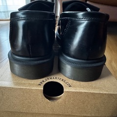 Dr.Martensドクターマーチン　タッセルローファー 　エイドリアン　ブラックの画像