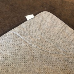 洗えるラグ フランネルラグ 抗菌防臭防ダニ加工の画像