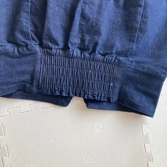 デニムのマーメイドスカートの画像