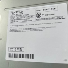 KENWOOD   カーナビの画像