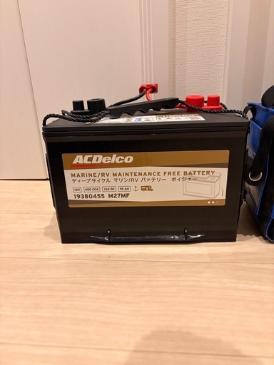 acdelco バッテリー2個セット