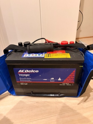 acdelco バッテリー2個セット