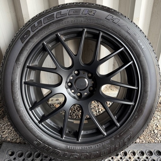 jeepcommanderタイヤホイールセット ブリジストンwork 18インチ