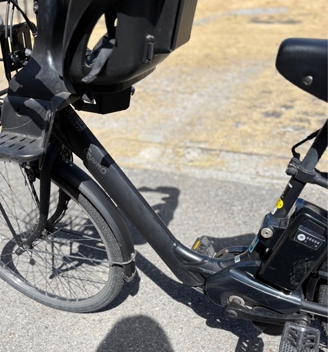 【美品】使用半年✧*。電動自転車26インチ チャイルドシート付
