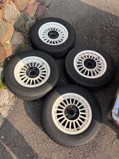 185/70R14 スタッドレス 旧車 ホイール 14インチ 