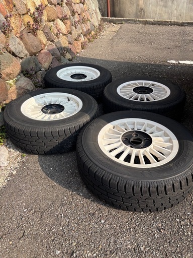 185/70R14 スタッドレス 旧車 ホイール 14インチ 