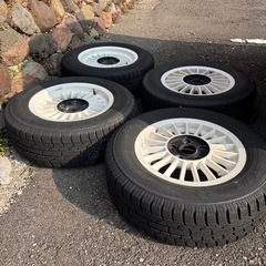 185/70R14 スタッドレス 旧車 ホイール 14インチ の画像