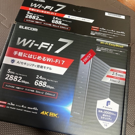パソコン ELECOM    WiFi7
