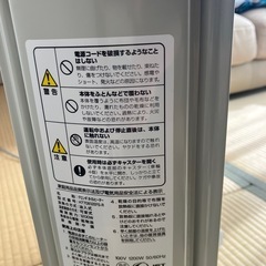 デロンギ　オイルヒーターの画像