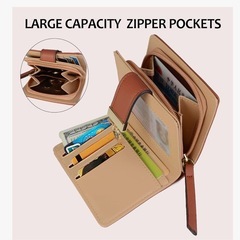 全新未使用钱包男女通用处理价一个500日元の画像