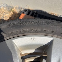 【受渡予定者確定】日産 純正アルミホイール  4本 165/55r15の画像