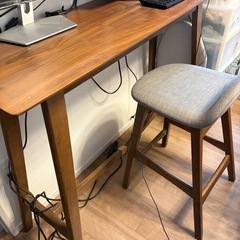 4/4am引越し・PCテーブルの画像