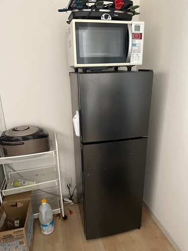 決まりました！】冷蔵庫 maxzen 138L ブラック 2ドア 早めに引取希望 