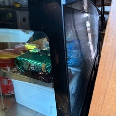 冷蔵ショーケースケーキで冷蔵できますが、ジャンク部品取用の画像