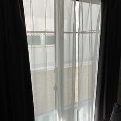 遮光カーテン＋レースカーテンセットの画像