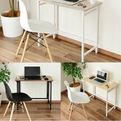 折りたたみテーブル　2口コンセント付きの画像