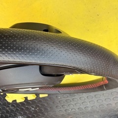 スズキ スイフトスポーツ ZC33S 純正 ステアリング SUZUKI ハンドル ピアノブラック レッドステッチの画像