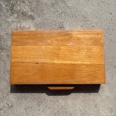 アンティーク　木製お絵描きセットの画像