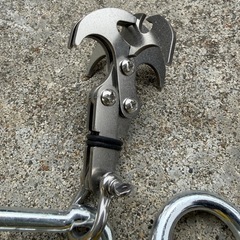 イエロー 多機能ロープ 多機能グラップリングフック付きの画像