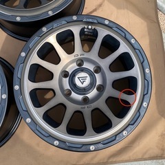 ホイール　デルタフォース　プラド　ハイラックスの画像