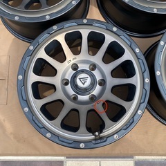 ホイール　デルタフォース　プラド　ハイラックスの画像