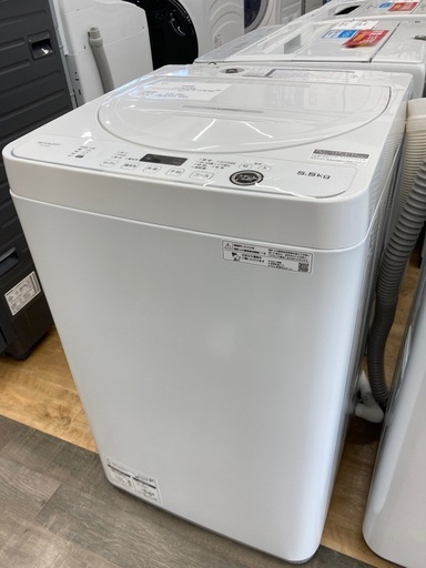 【トレファク高槻店】安心の6ヶ月間保証！取りに来られる方限定！SHARP（シャープ）の全自動洗濯機のご紹介です！