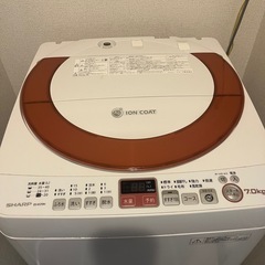 SHARP  洗濯機の画像