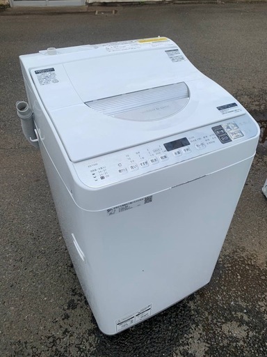 EJ6064番 SHARP 洗濯乾燥機 ES-TX5D-S